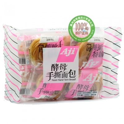 Aji-酵母手撕面包(原味)338g*12袋/件_广州纯味进口商品批发网